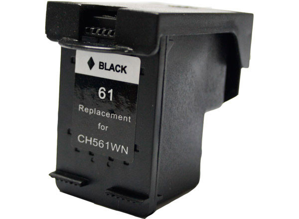 HP HP61BK Standard Capacity Black Remanufactured color Inkjet Cartridge