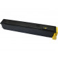 Kyocera TK812Y Standard Capacity Yellow Remanufacturer Color Toner Kit